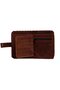 Ethnic Bohemian Retro Style Cat and Dog Figured Green Small Wallet - 4