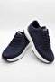 Men's Dark Navy Blue Lace-Up Casual Shoes 1033245153 - 3