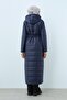 Lacivergi Quilted Coat with Elastic Waistband - 4