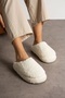 Unisex House Slippers |   Wool Slippers |   Half Closed Anti-Slip Base - 2