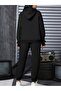Women's Printed Hooded Tracksuit Set - 3