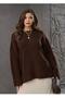 Oversize Basic Knitting Sweater - 2