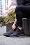 061 Black Color Black Sole Men's Casual Shoes - 2