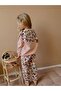 Heart Printed Girl's Bottom Top Set - 2