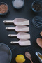 Set of 8 Plastic Food Shovels Pink - 4