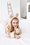 Welsoft Plush Lined Winter Children's Sleeping Bag Baby Sleeping Bag with Gloves - 7