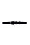 100% Genuine Leather, 3 cm Black Patent Leather Classic Belt for Women, Business, Business Women, Fabric, Tooling Belt-R21 - 7