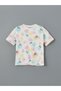 LCW Kids Crew Neck Floral Girls' T-Shirt