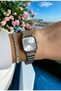 Silver Color Vintage Classic Model Metal Women's Wristwatch