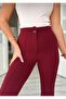 Çimalı Narrow Leg Palazzo Trousers, Lycra in the Largest Size, Sizes between 36-50, Work Trousers - 4