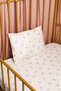 Cotton Satin Fitted Sheet (90X190 20) Pillow Case (50X70)-Winter Berries