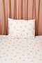 Cotton Satin Fitted Sheet (90X190 20) Pillow Case (50X70)-Winter Berries - 3