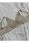 Laser Cut Bra Without Underwire with Detachable Pads and Lace Detail - 2