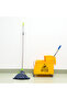 Multi Colour Cotton Mop, PVC Coated Wooden Handle, RF10100 - 4