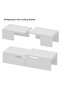Wooden Storage Rack Kitchen Shelf Organiser, Spice Racks-Premium White - 4