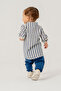 Baby Boy Striped Shirt Double Set - 5