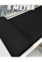 American Fabric Black Duvet Cover-Bed Sheet-Underlay Ranforce Fabric Width:240 cm (5 Meters) - 2