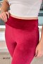High Waist Velvet Leggings 4K152 - 5