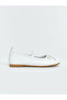 Lcw Steps White Bow Detailed Girls' Ballerinas - 2