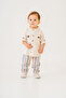 Baby Boy Linen Shirt Striped Double Set - 4