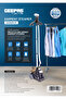 Garment Steamer- 2200 W,  1 Power Level/ 3 l Water Detachable Tank Capacity - 8