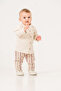 Baby Boy Linen Shirt Striped Double Set - 6