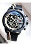 3 Atm Water Resistant Leather Band Men's Wristwatch - Inner Functions Active E.Nvf.K.9110As - 6