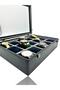 Diji 15-Piece Watch Box Watch Case Black - 4
