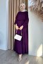 Belted Belmando Purple Dress - 2