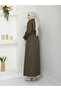 Modest Double Breasted Collar Waterproof Belted Full Length Trench Coat Rc1403013 - 7