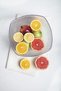 Acrylic Baroque Navy Blue Large Square Fruit & Salad Bowl & Mixing Bowl / 3.3 Lt (NOT GLASS) - 3
