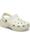 شبشب للنساء بنعل سميك Classic Platform Clog W، باللون العظمي - 2
