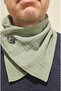 Men's Khaki Muslin Cotton Summer Neck Collar - 10 - 3