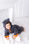 Welsoft Plush Lined Winter Children's Sleeping Bag Baby Sleeping Bag with Gloves - 7