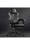 Dowinx Ergonomic Adjustable Gaming Chair With High Back Leather Ideal For Home And Office - Grey