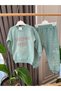 Babyaden Skate Board Green No Barge Thin Seasonal Male Child Baby School Tracksuit - 4