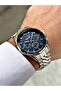 Function Silver-Navy Color Steel Band Men Wrist Watch 2430.02 - 4