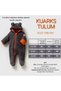 Unisex Baby Welsoft Combed Cotton Lined Winter Astronaut Baby Jumpsuit with Gloves, Coat - 8