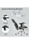 Sihoo M57 Medium Back Ergonomic Mesh Chair With 3d Arm Rests And Lumbar Support - Black - 7