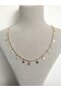 Women's Gold Color Multi-Star Detailed Chain Necklace – Sparkling & Stylish Design - 2