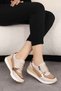 Tsrm Mami 2026 Zipper Detailed Sports Shoes-Nude New Model 985448 - 2