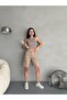 Women's Cargo Pocket High Waist Lycra Bermuda Shorts - 5