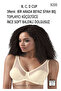 Women's Gathering Tulle Thin Soft Bra with Underwire, Unpadded, White, Black, Beige, 3 Set 9200 - 5