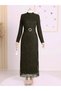 Modest Evening Dresses - Khaki - Maxi