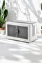 Multi-Purpose Magnetic Lid Foldable Pantry Kitchen Living Room Bathroom Room Organizer Cabinet 55 Lt - 2