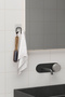 Adhesive 2 Pieces Double Hook Bathroom Kitchen Hanger Metal Hanger Wall Hanger Organizer - 3