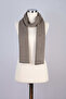 Herringbone Patterned Knitwear Scarf - 3