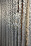 Anthracite Gray Extravagantly Knitted Tulle Curtain – 1X3 Tight Pleated - 4