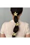 Gold Floral Rubber Buckle (1 Piece)