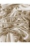 Manon king size 100% cotton ranforce elastic sheet set - beige - 4
